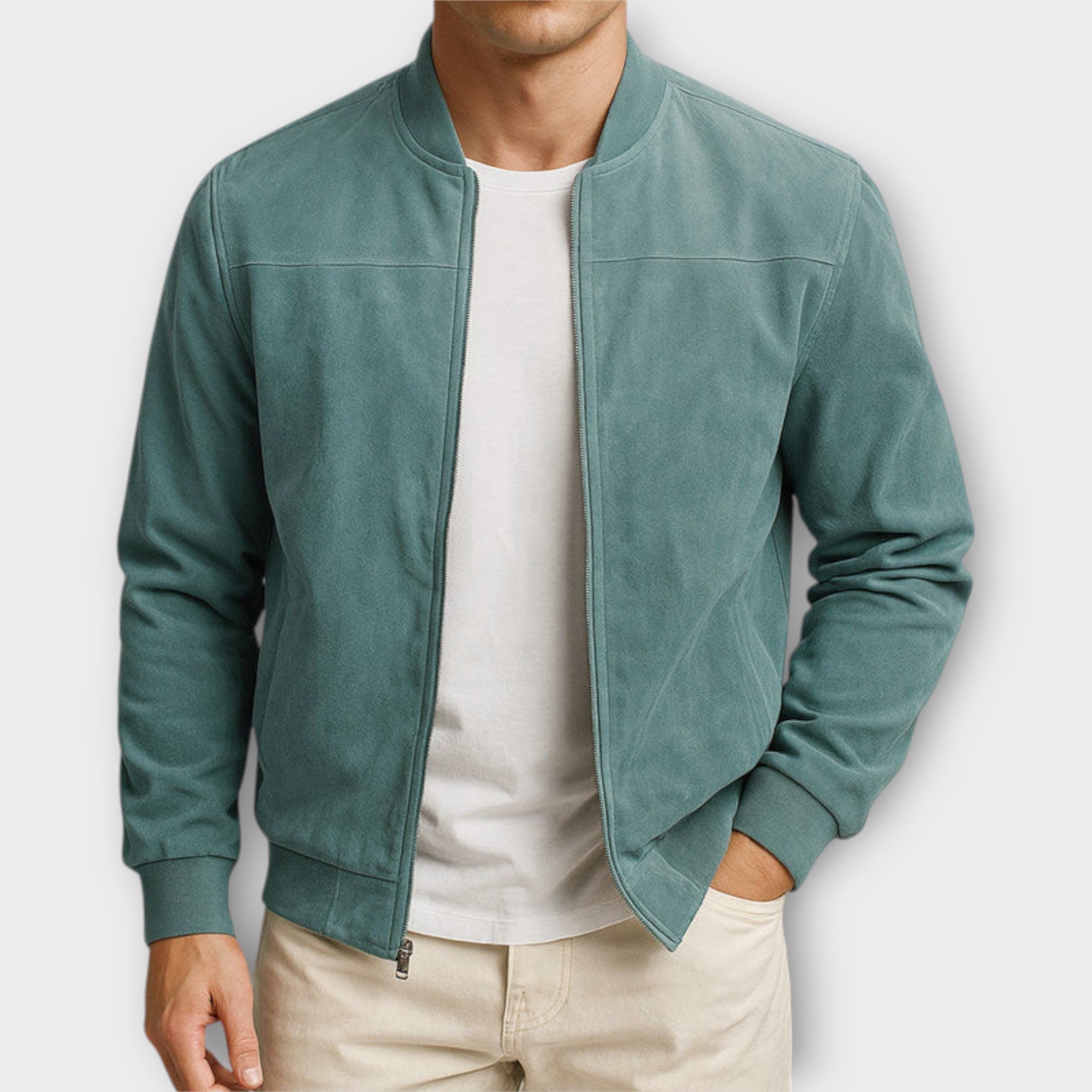 Geovari | Men's Suede Jacket