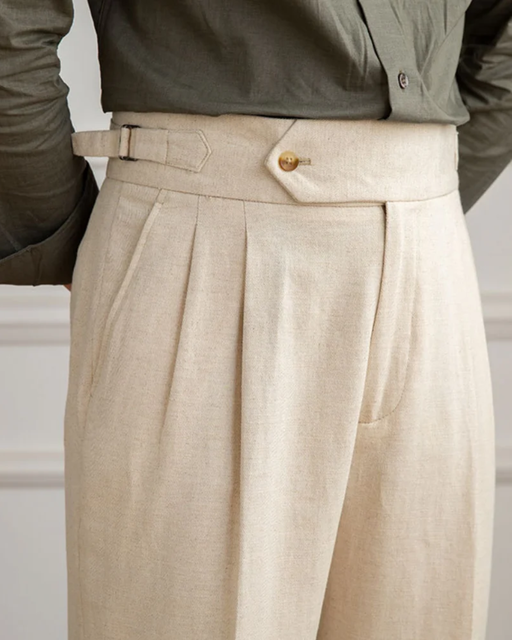 Geovari | Linen Trousers
