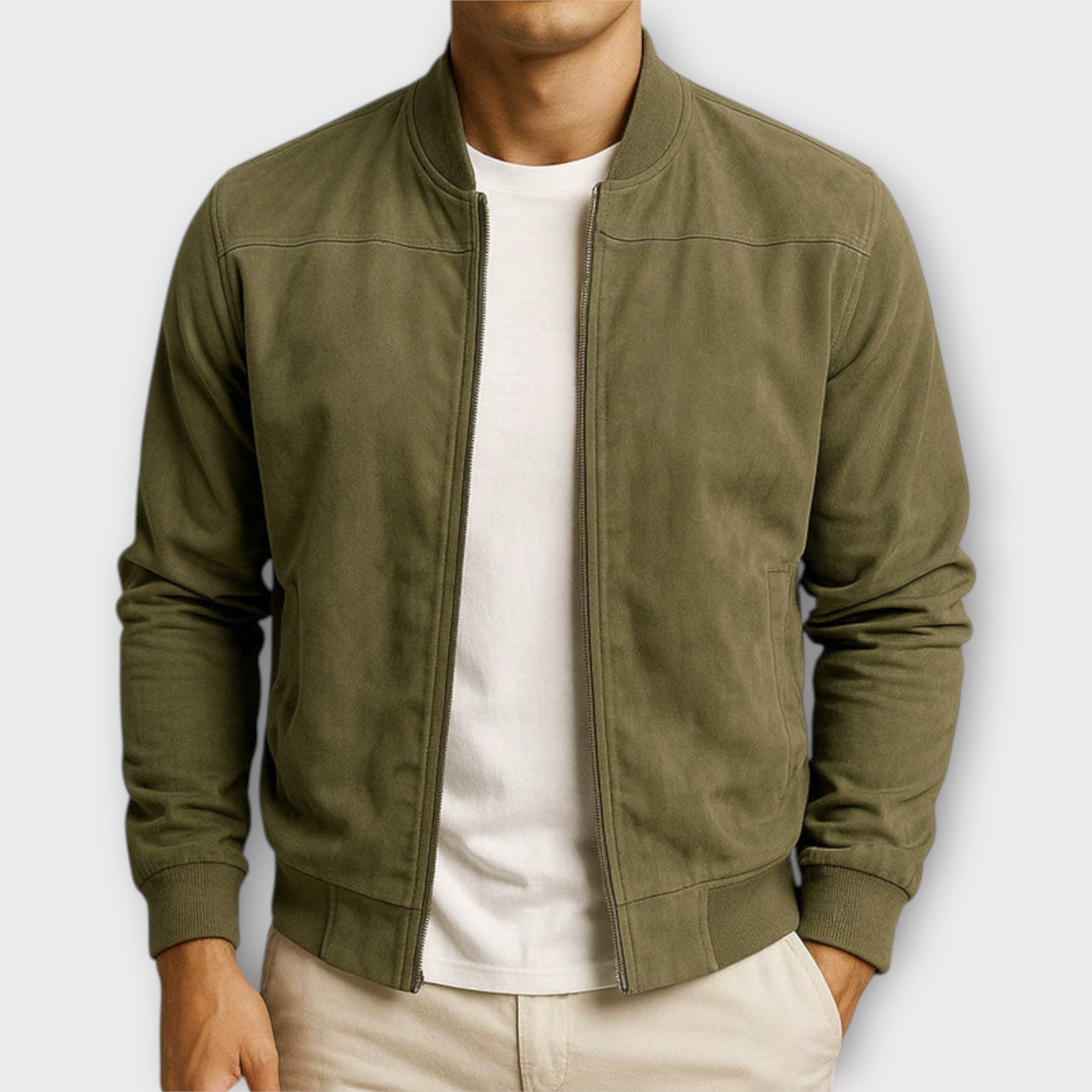 Geovari | Men's Suede Jacket