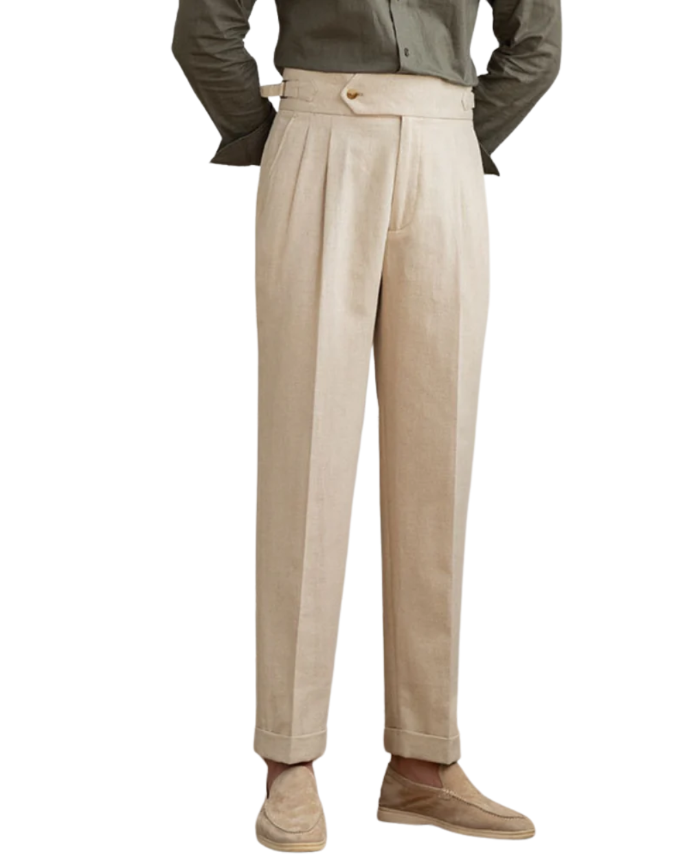 Geovari | Linen Trousers