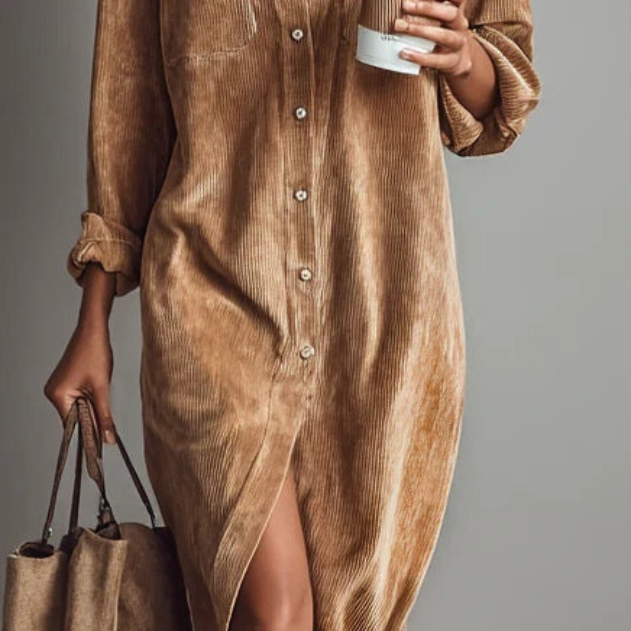 Geovari | Women’s Modern Relaxed-Fit Dress