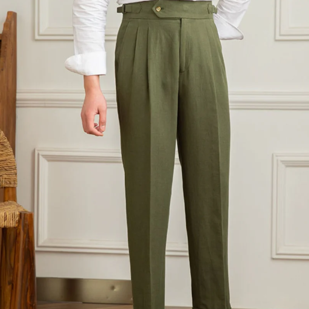 Geovari | Linen Trousers