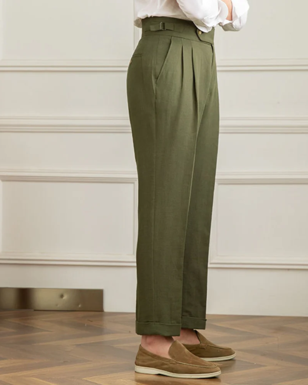 Geovari | Linen Trousers