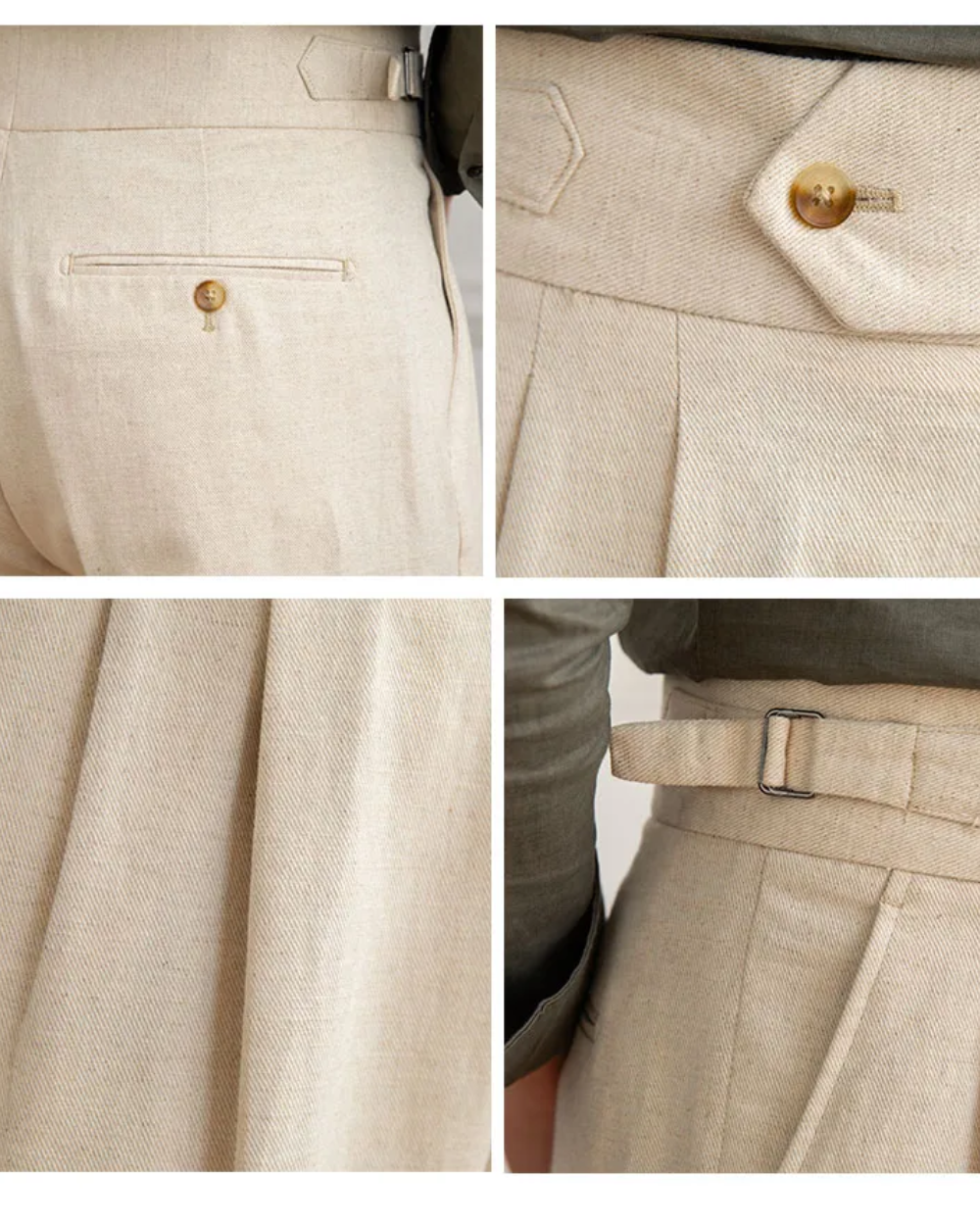 Geovari | Linen Trousers
