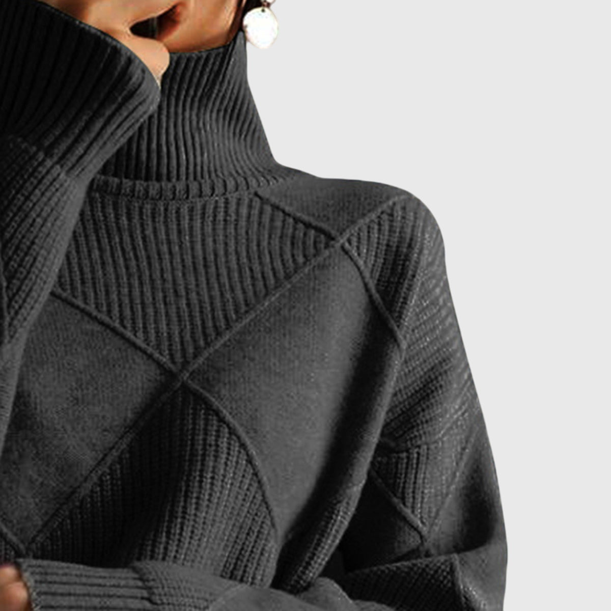 Geovari | Roll-Neck Jumper