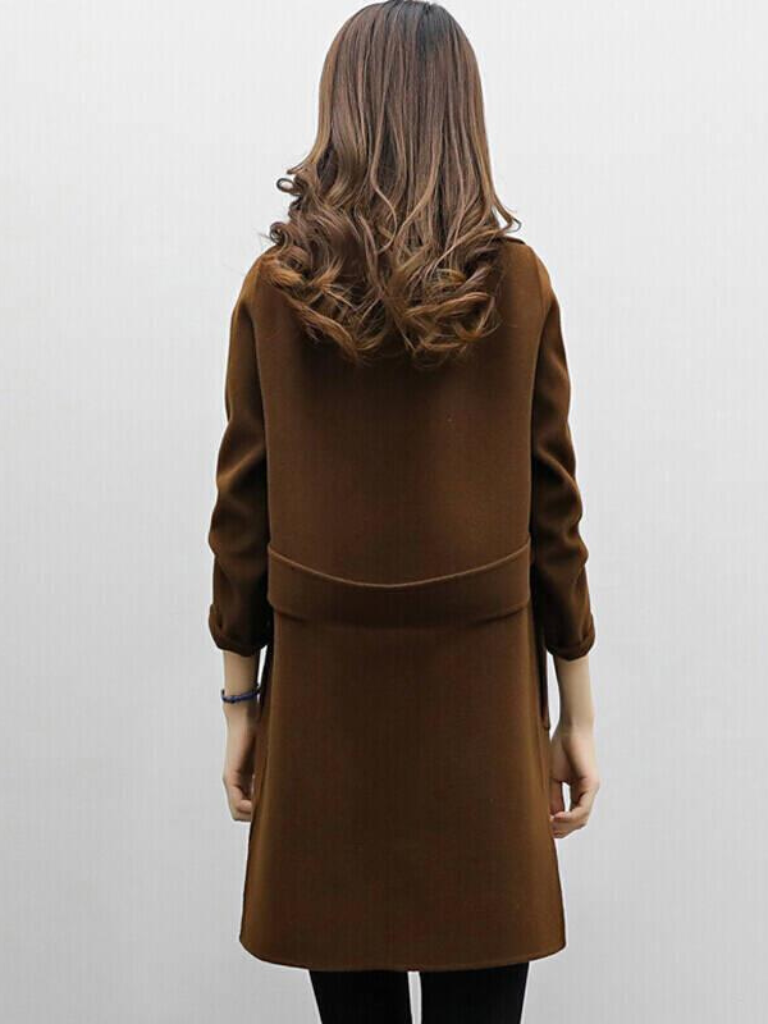 Geovari | Tailored Longline Wool Coat