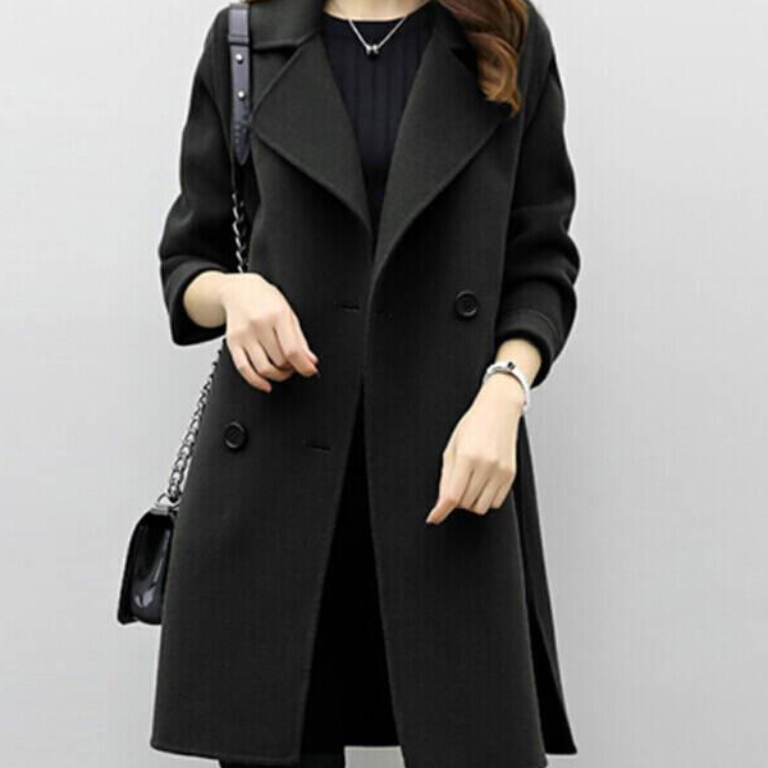 Geovari | Tailored Longline Wool Coat