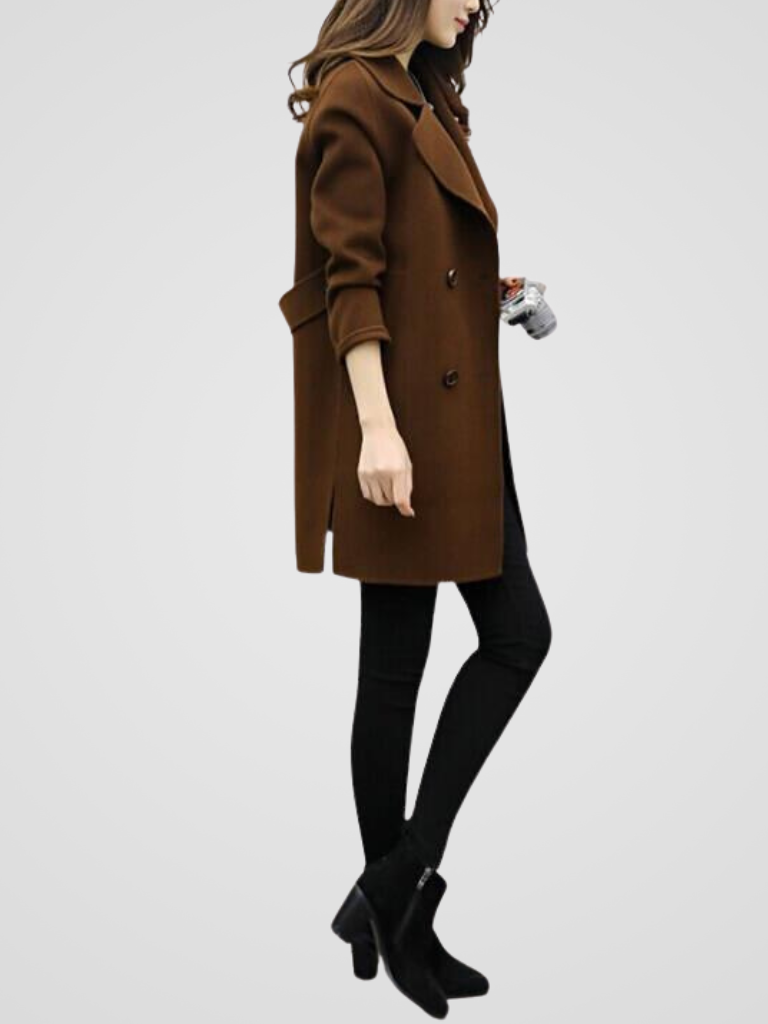 Geovari | Tailored Longline Wool Coat
