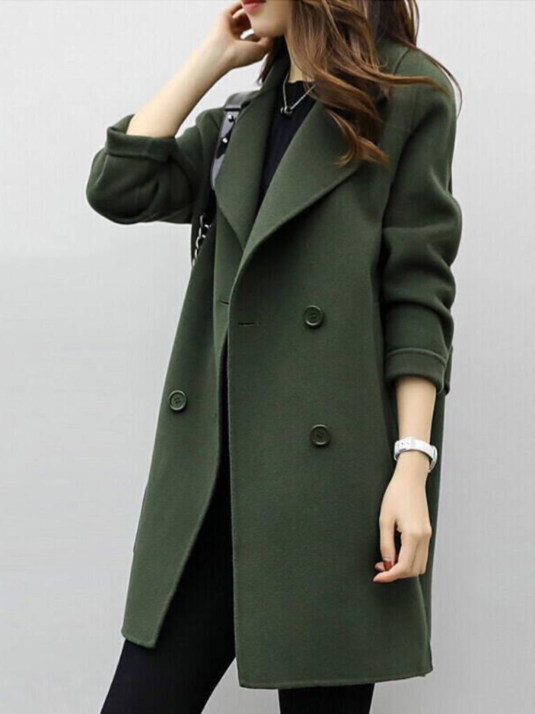 Geovari | Tailored Longline Wool Coat
