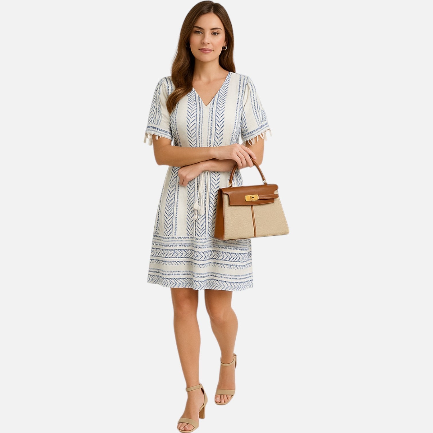 Geovari | Women's Versatile Leather Top-Handle Handbag – Timeless Elegance