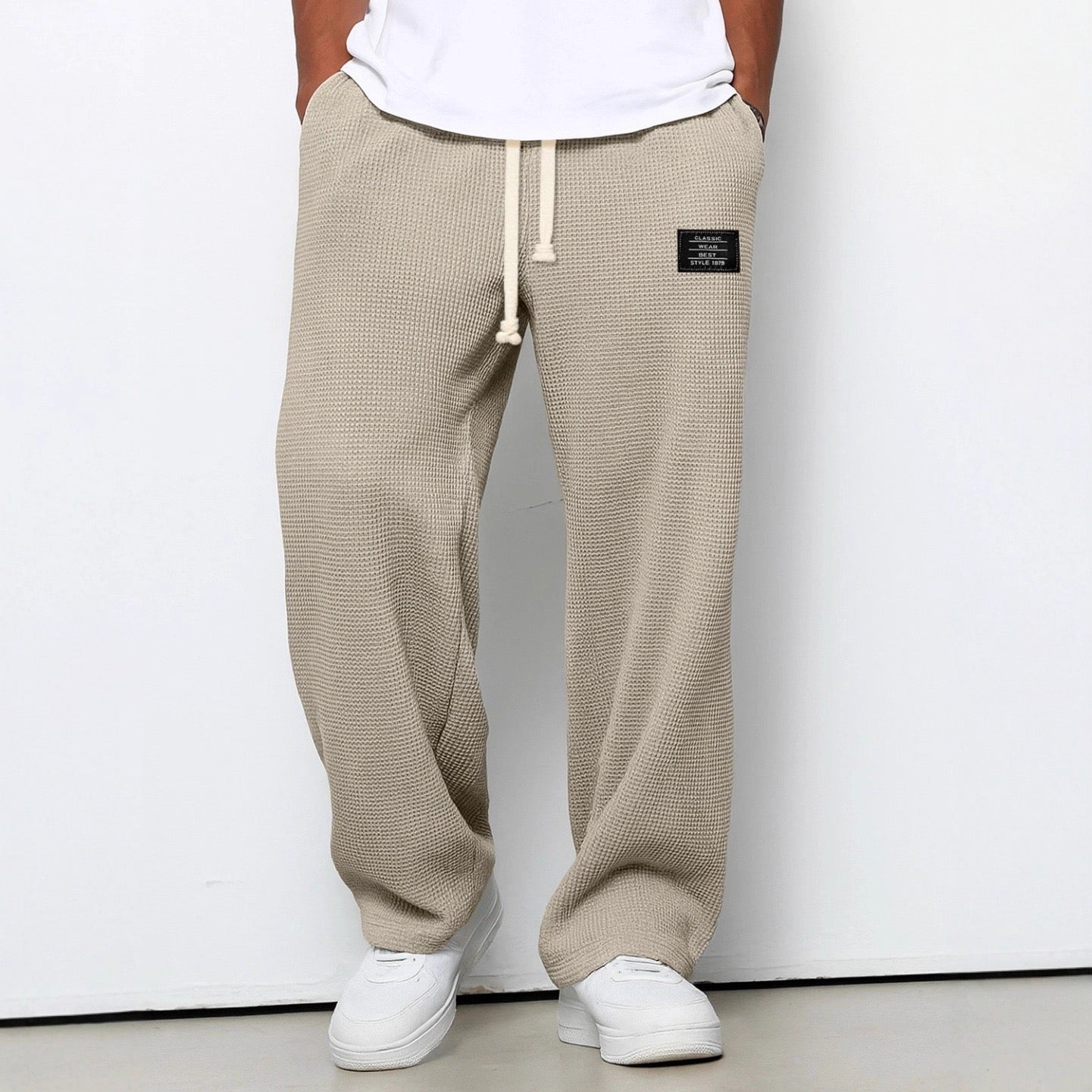 Geovari | Textured Joggers