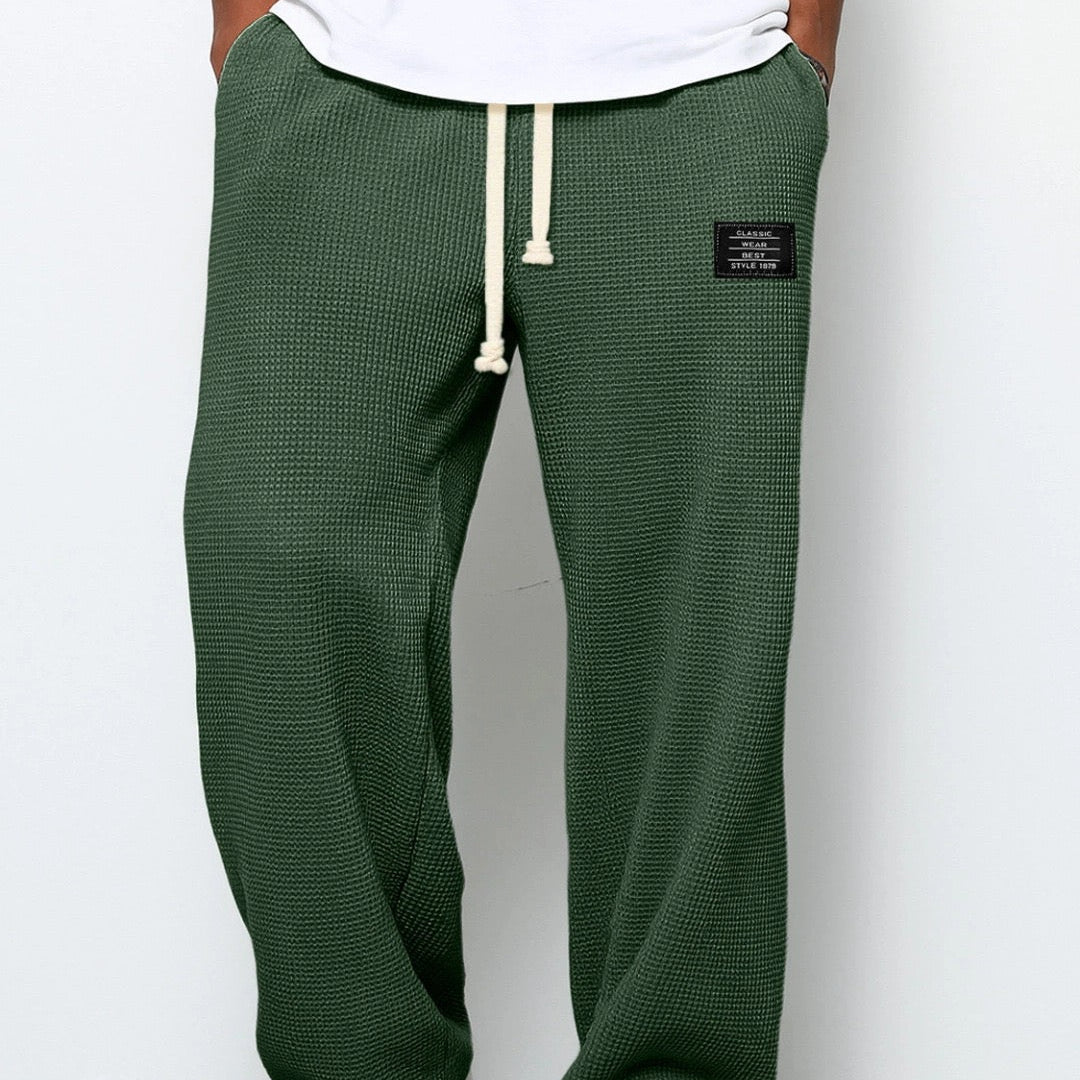 Geovari | Textured Joggers