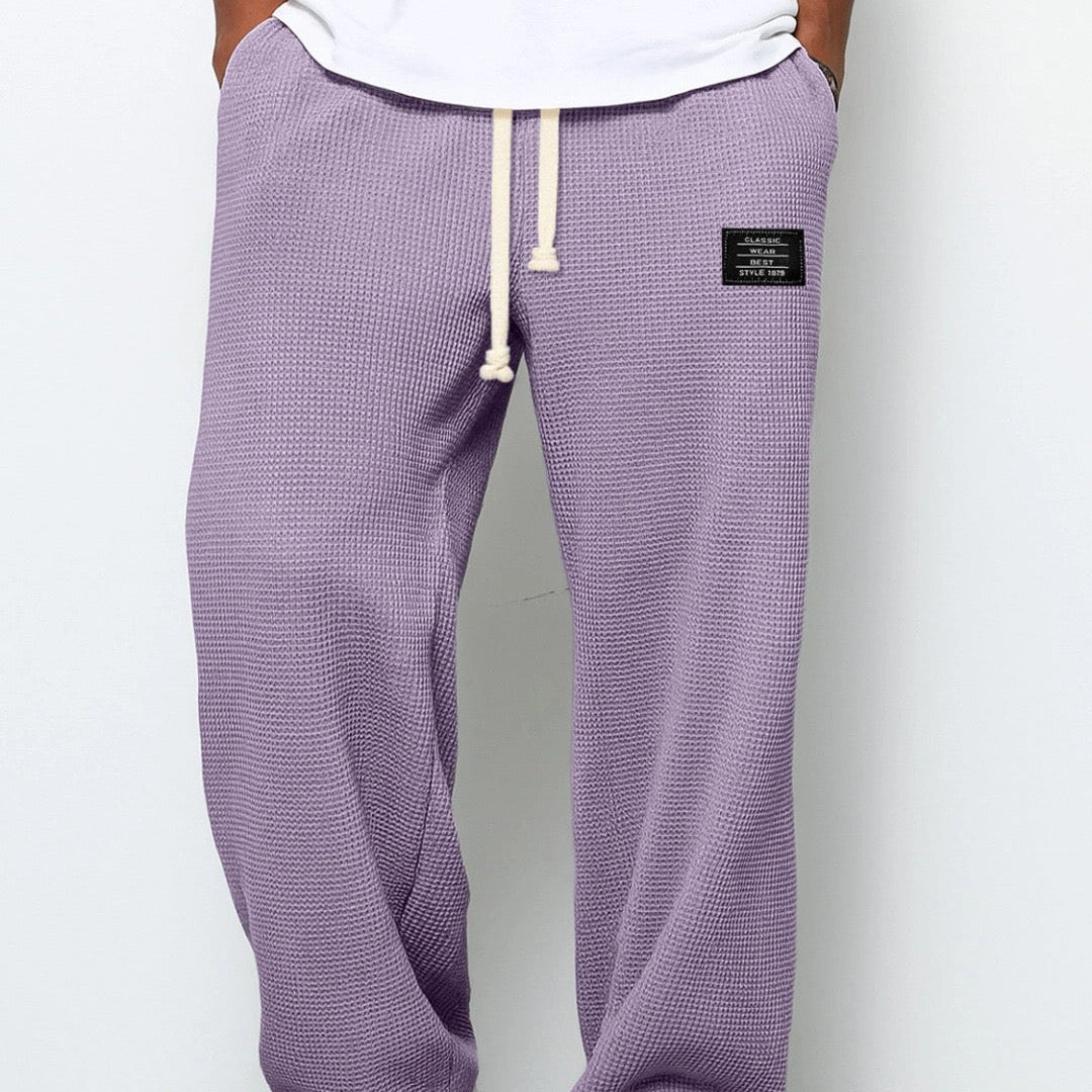 Geovari | Textured Joggers