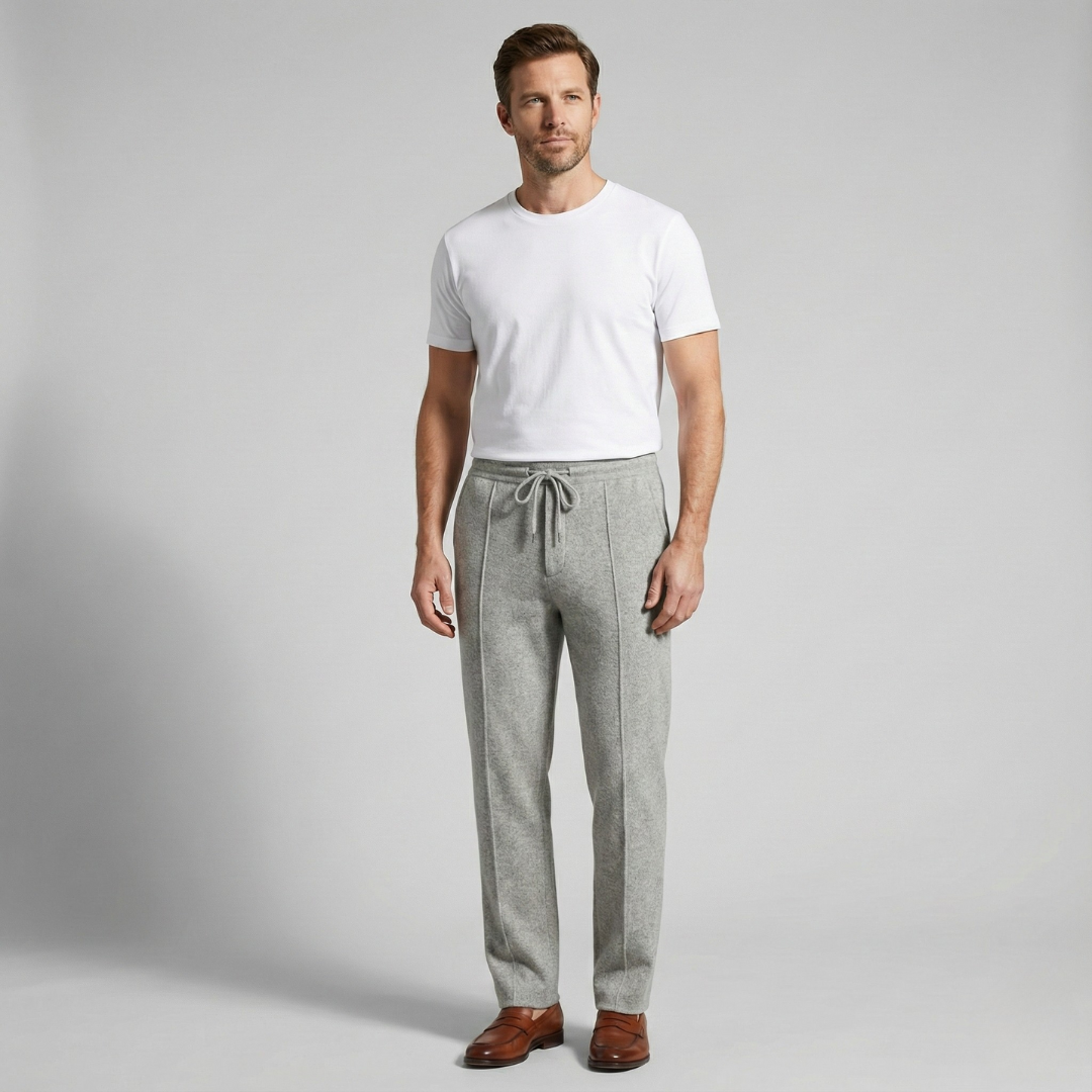 Geovari | Cashmere Trousers