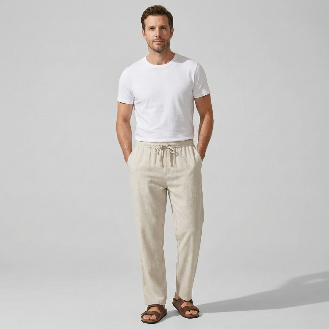 Geovari | Linen Trousers