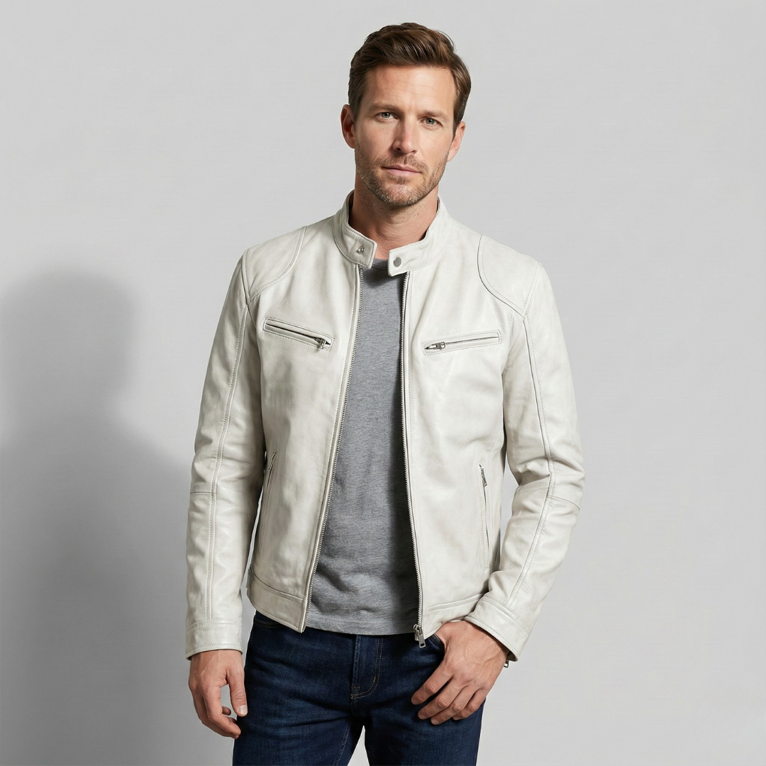 Geovari | Leather Jacket