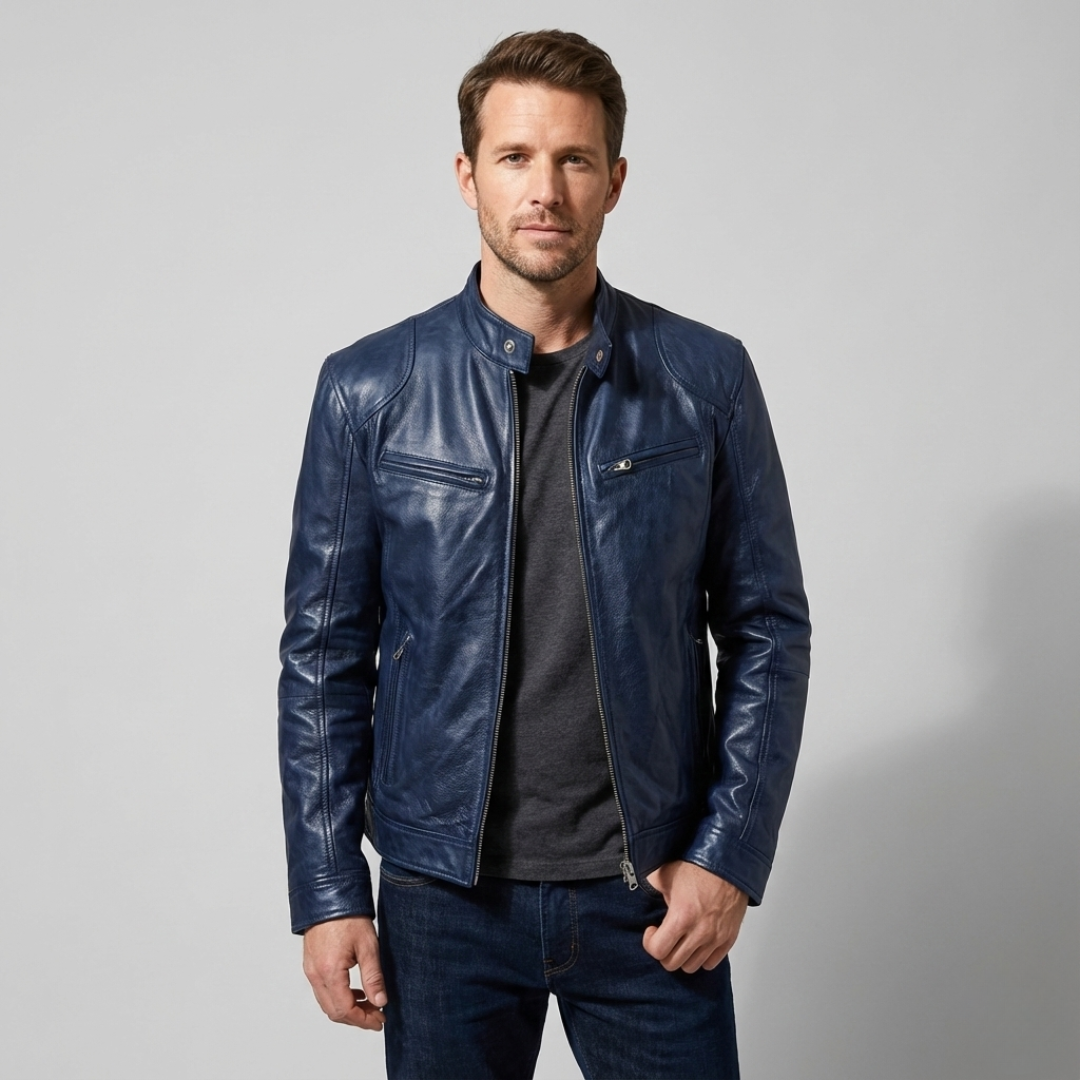 Geovari | Leather Jacket