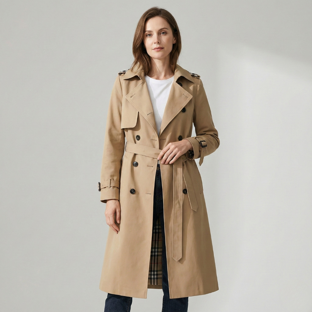 Geovari | Premium Cotton Trench Coat