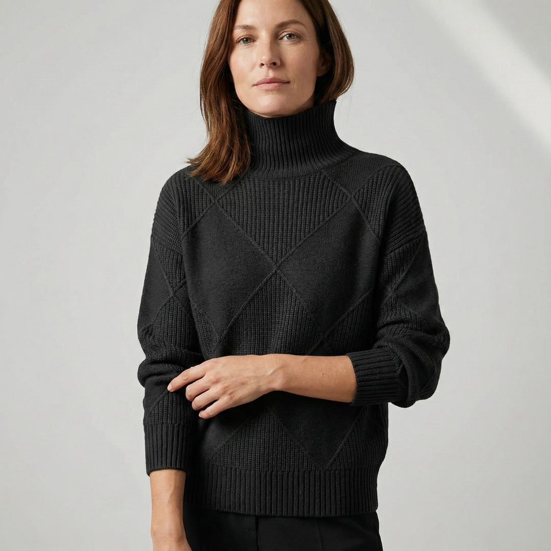 Geovari | Roll-Neck Jumper