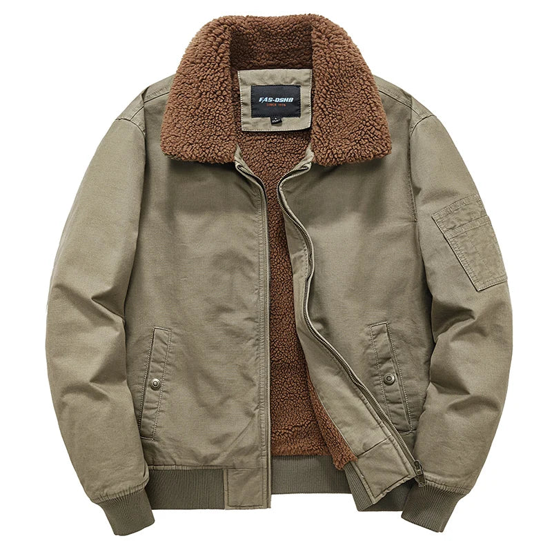 Geovari | Elegant Bomber-Style Parka Jacket