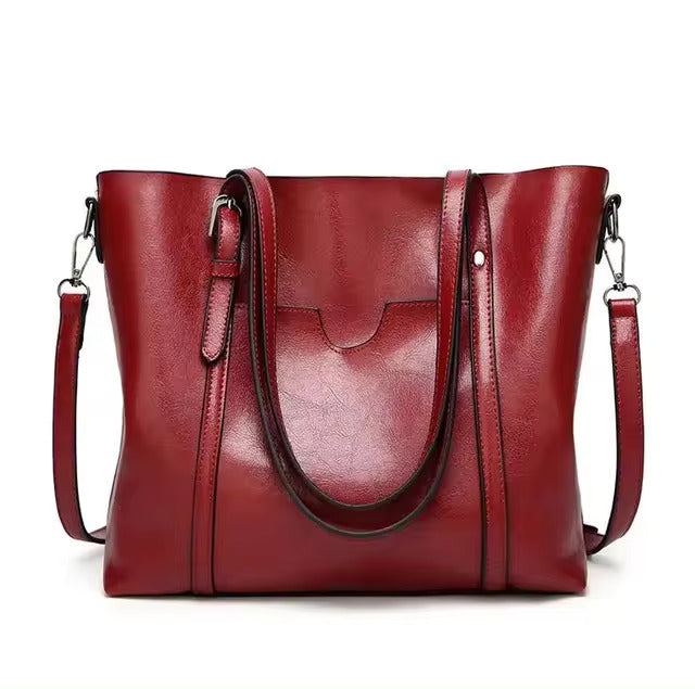 Geovari | Sleek Leather Shoulder Bag