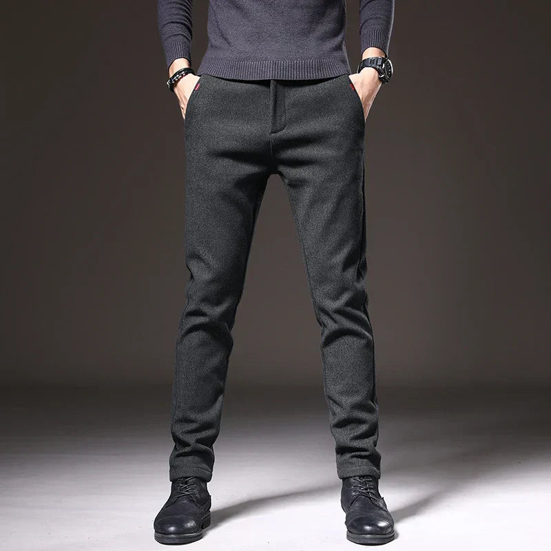 Geovari | Slim Fit Trousers