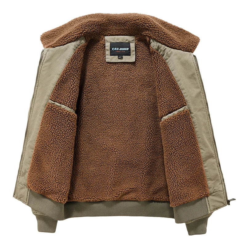 Geovari | Elegant Bomber-Style Parka Jacket