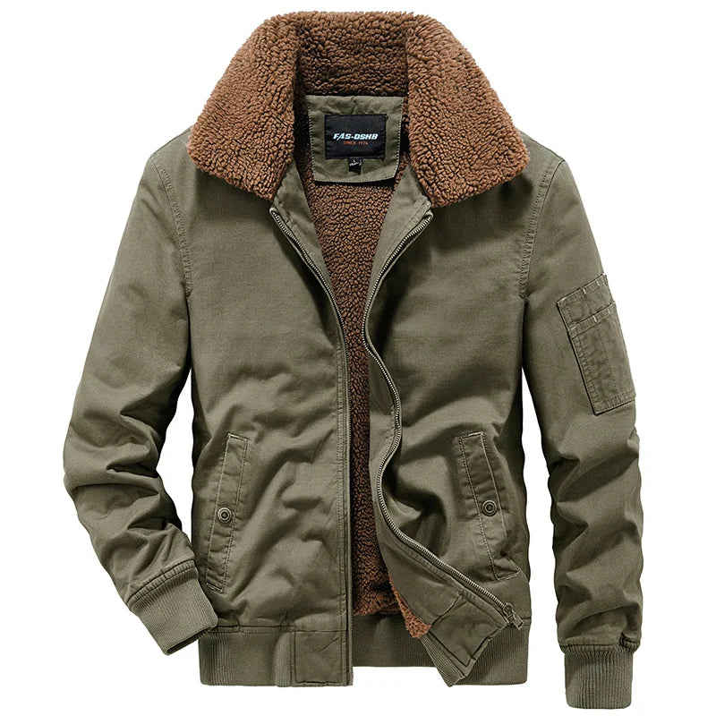 Geovari | Elegant Bomber-Style Parka Jacket