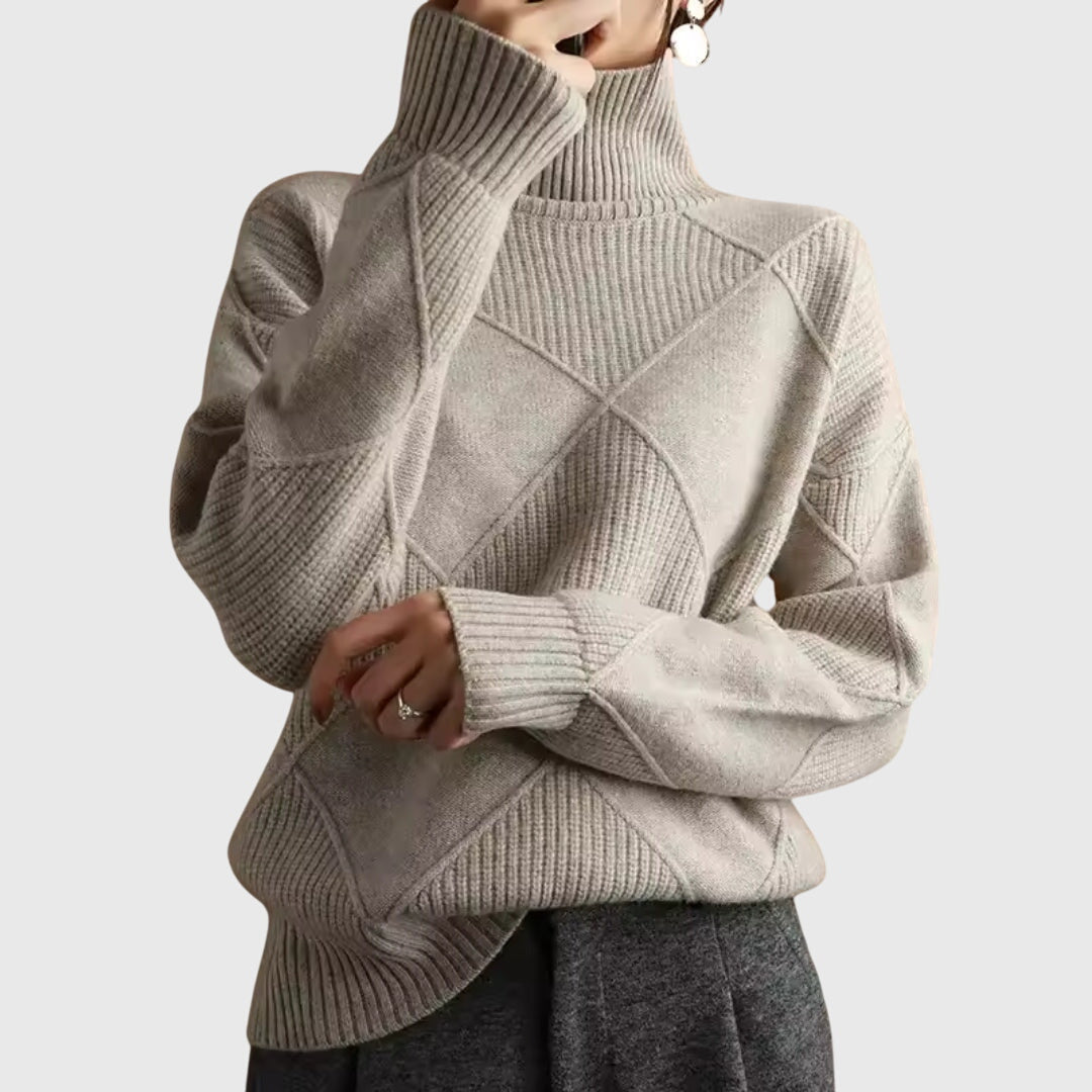 Geovari | Roll-Neck Jumper