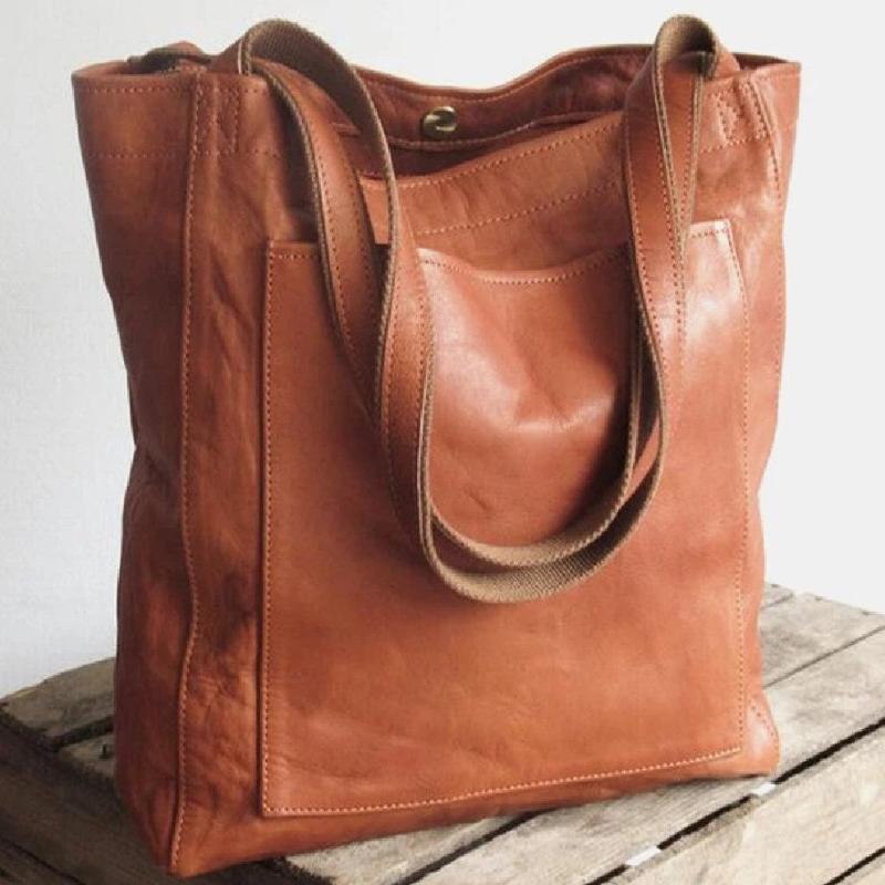 Geovari | Classic Leather Tote