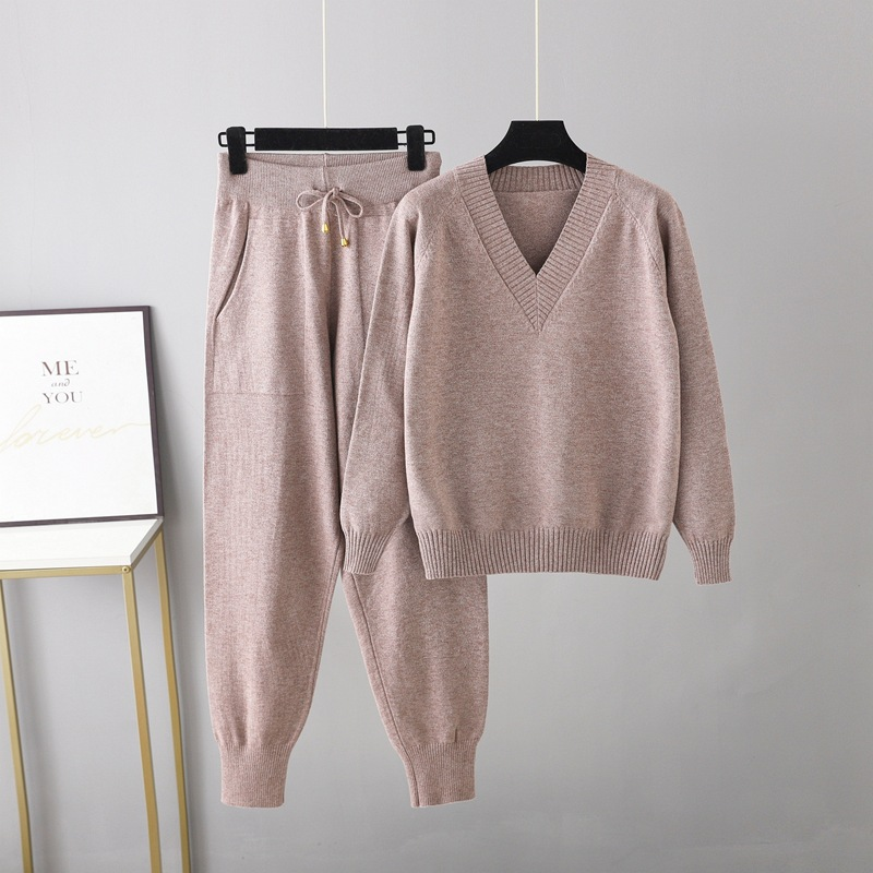 Geovari | Long-Sleeved Two-Piece Set