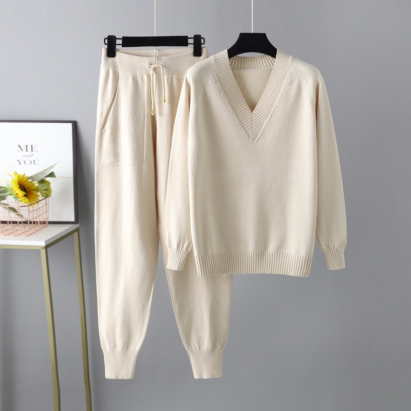 Geovari | Long-Sleeved Two-Piece Set