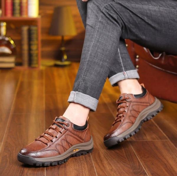 Geovari | Men's Orthopaedic Leather Shoes