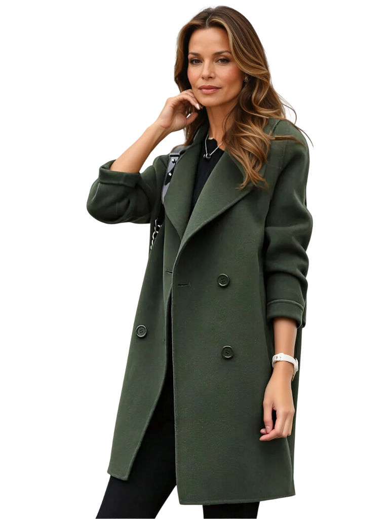 Geovari | Tailored Longline Wool Coat