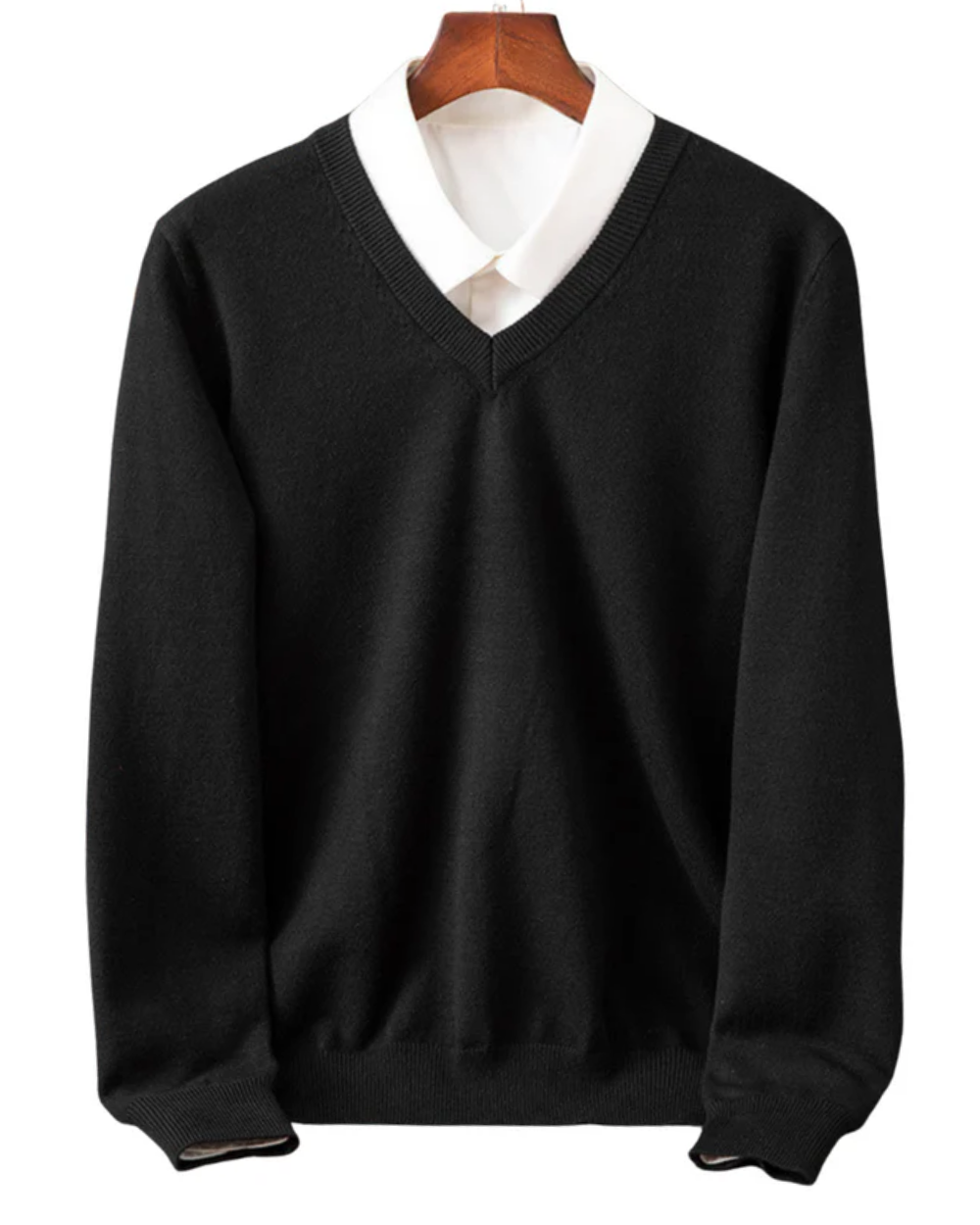 Geovari | Chic V-Neck Jumper