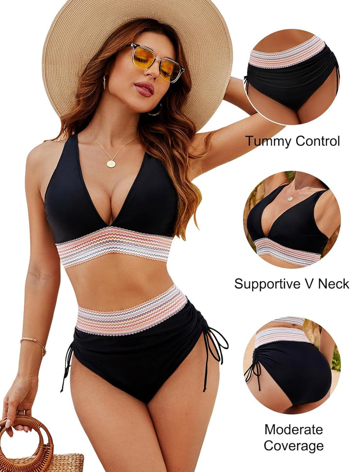 Geovari | Adjustable Tummy-Control Bikini Set