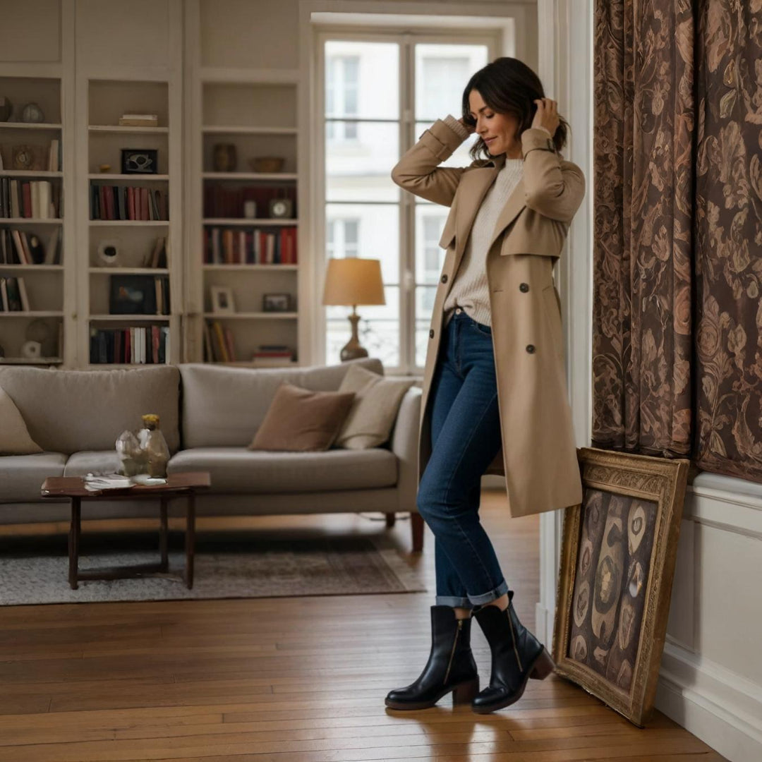 Geovari | Leather Boots