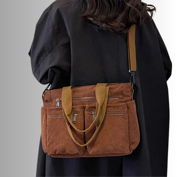Geovari | Women’s Corduroy Shoulder Bag