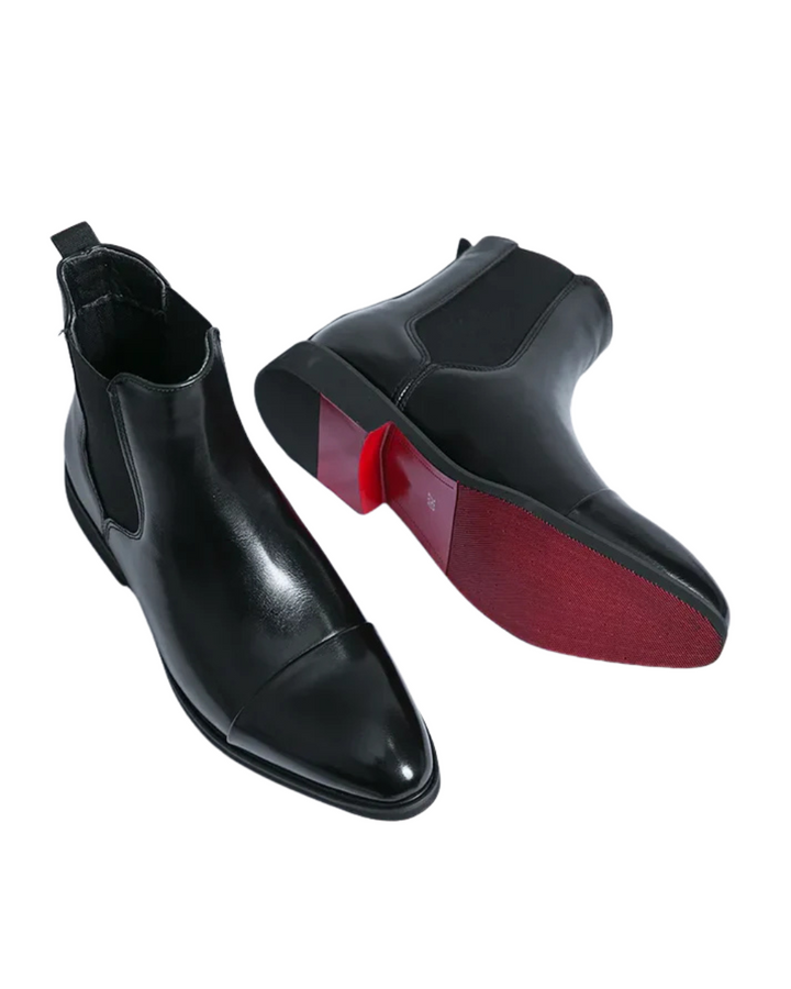 Geovari | Premium Leather Chelsea Boots