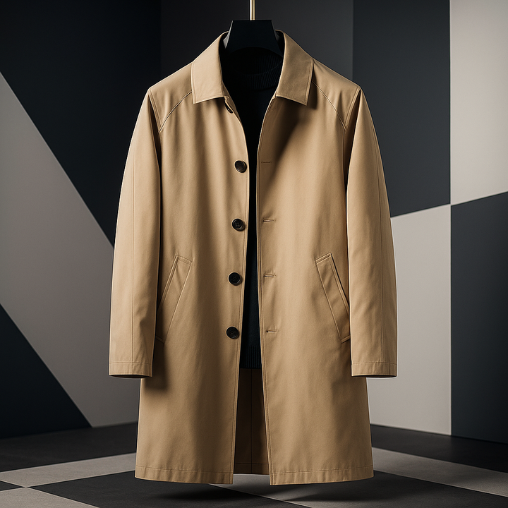 Geovari | Elegant Men's Trench Coat