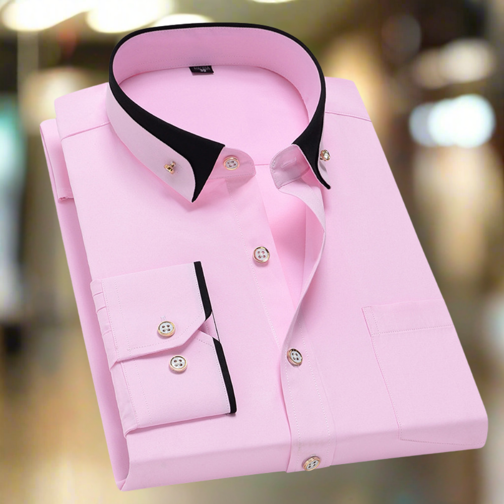 Geovari | Classic Cotton Long-Sleeved Blouse