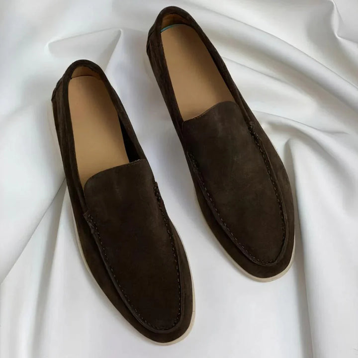 Geovari | Elegant Suede Loafers