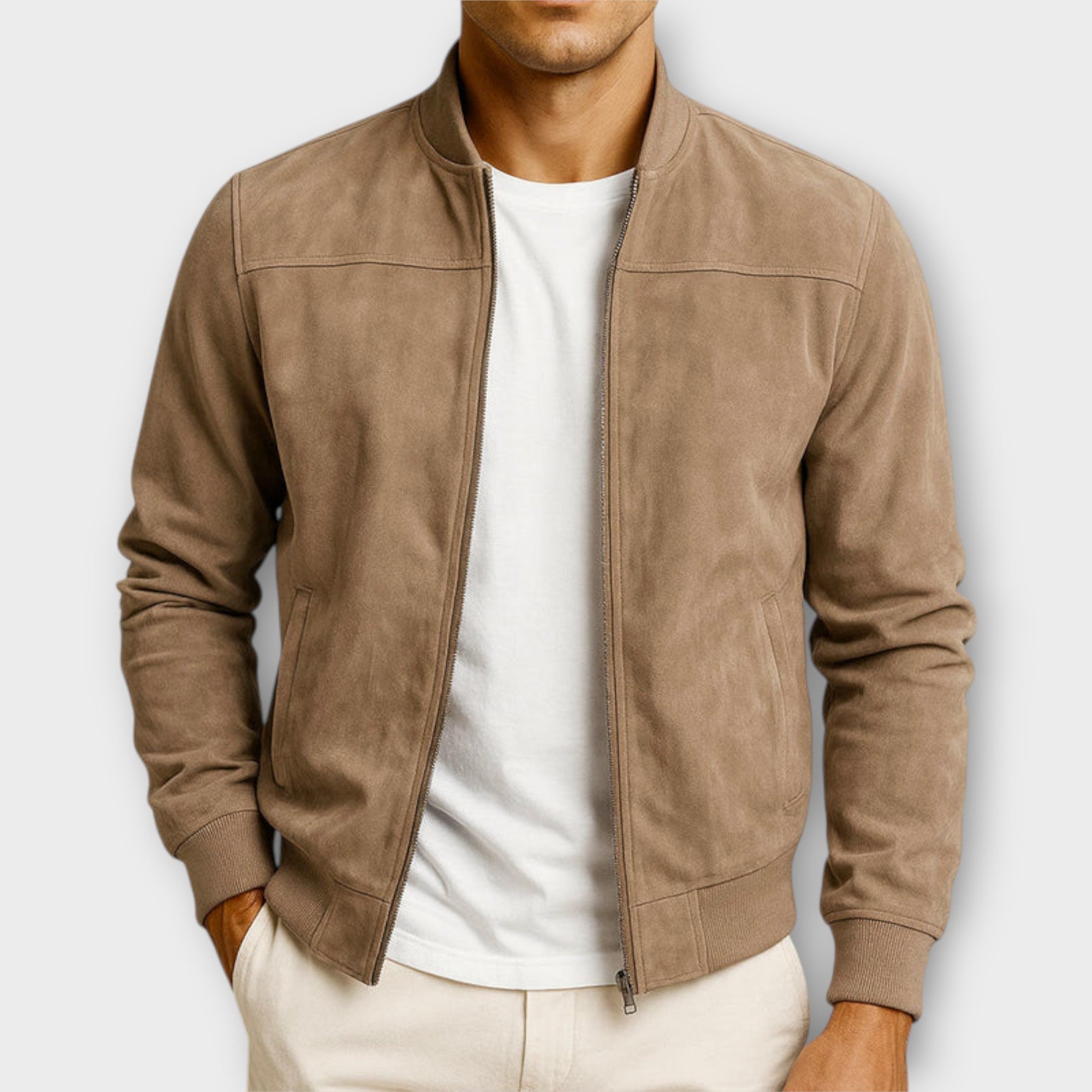 Geovari | Men's Suede Jacket