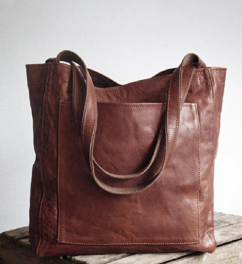 Geovari | Classic Leather Tote