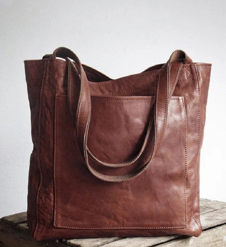 Geovari | Classic Leather Tote