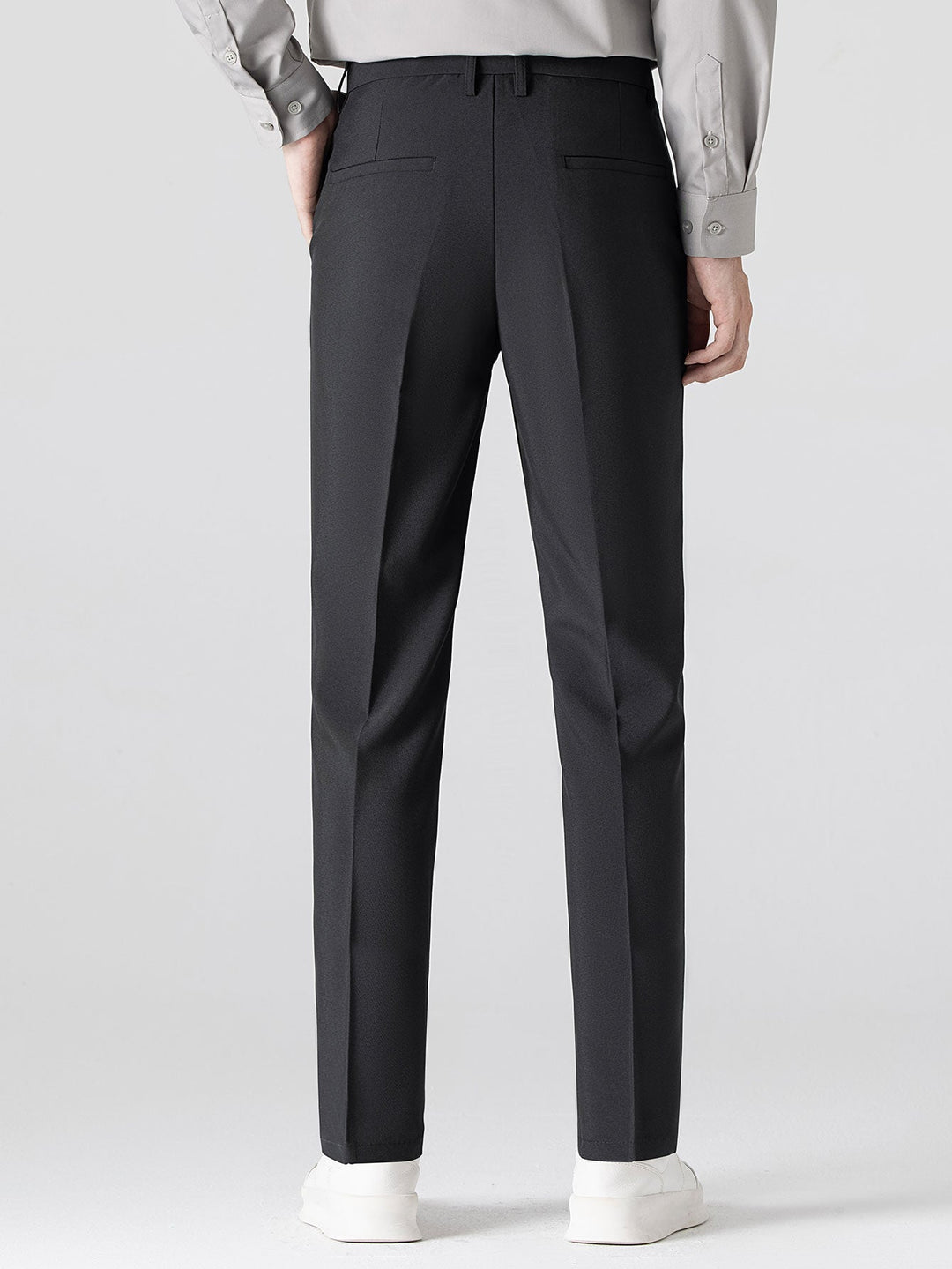 Geovari | Short Sleeve Linen-Look Shirt & Slim Tapered Trousers