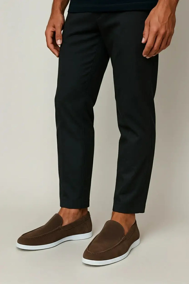 Geovari | Elegant Suede Loafers