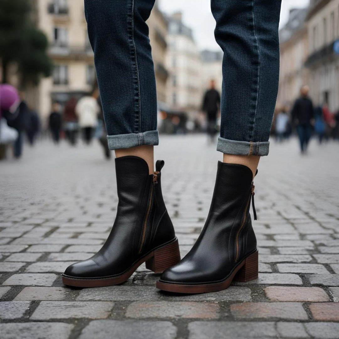 Geovari | Leather Boots