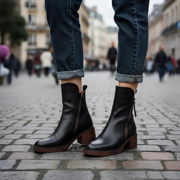 Geovari | Leather Boots