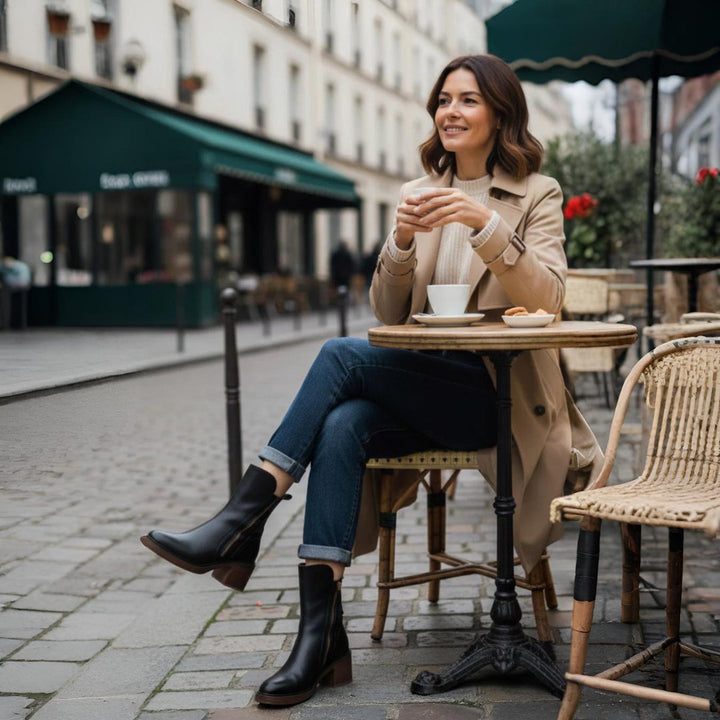 Geovari | Leather Boots